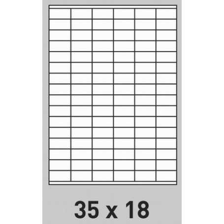 Etiquette Adhésive A5 Vélin en planche - 210 x 148,5 mm