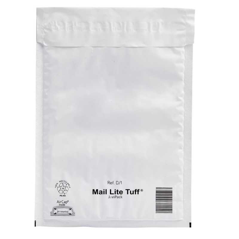 Lot De 100 Enveloppes à Bulles Kraft Blanches K/10 350x470 Mm - Pochettes Matelassées Expédition Pro