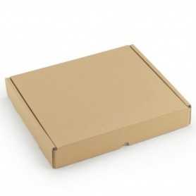 Boîte carton avec fermeture renforcée intérieur blanc 320 X 280 x 50