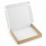 Boîte carton avec fermeture renforcée intérieur blanc 320 X 280 x 50