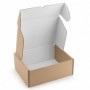 Boîte carton avec fermeture renforcée intérieur blanc 400 X 400 x 120