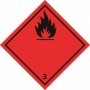 Étiquette pour le transport de matières dangereuses - LIQUIDES INFLAMMABLES