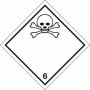 Étiquette pour le transport de matières dangereuses - MATIÈRES TOXIQUES