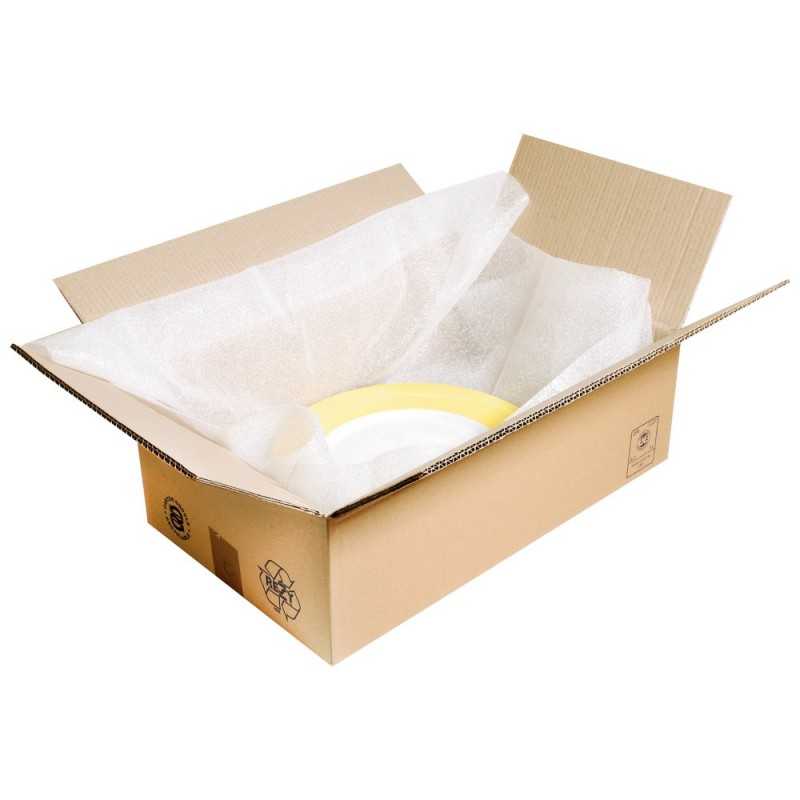 Carton D’emballage Cannelure Simple 500x330x180mm – Lot De 25 Pour Déménagement Ou Envoi