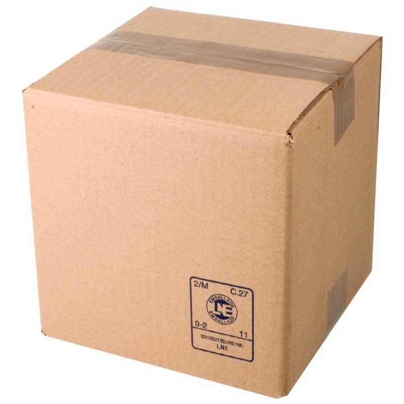 Caisse Carton Double Cannelure 200 X 200 X 200mm