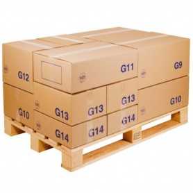 Caisse carton palettisable économique standard 600 x 400 x 250 mm