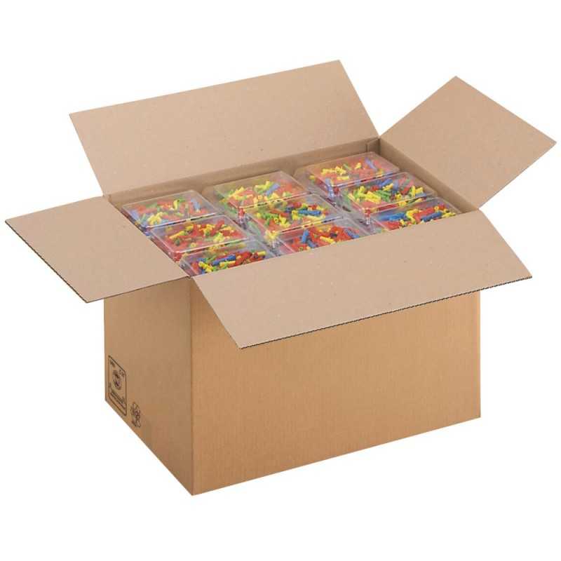 Lot De 100 Caisses Américaines En Carton Simple Cannelure - Dimensions 160x120x110 Mm - Pour Emballage, Stockage, Déménagement - 5