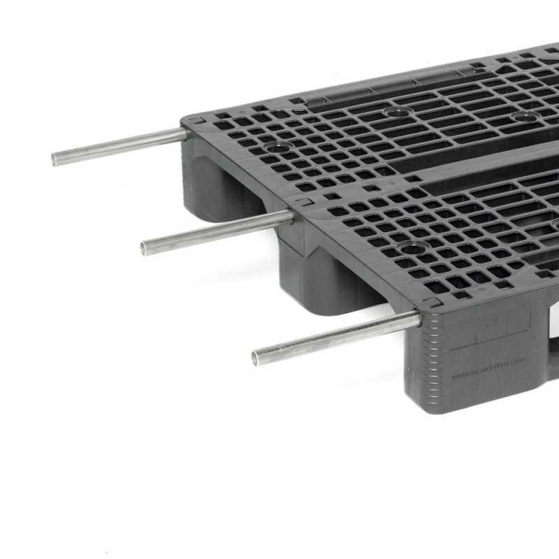 Palette plastique rackable renforcée - 1000 x 1200 x 160 mm