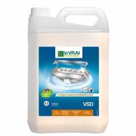 Nettoyant désinfectant vitres et surfaces VSD le Vrai® 5 L