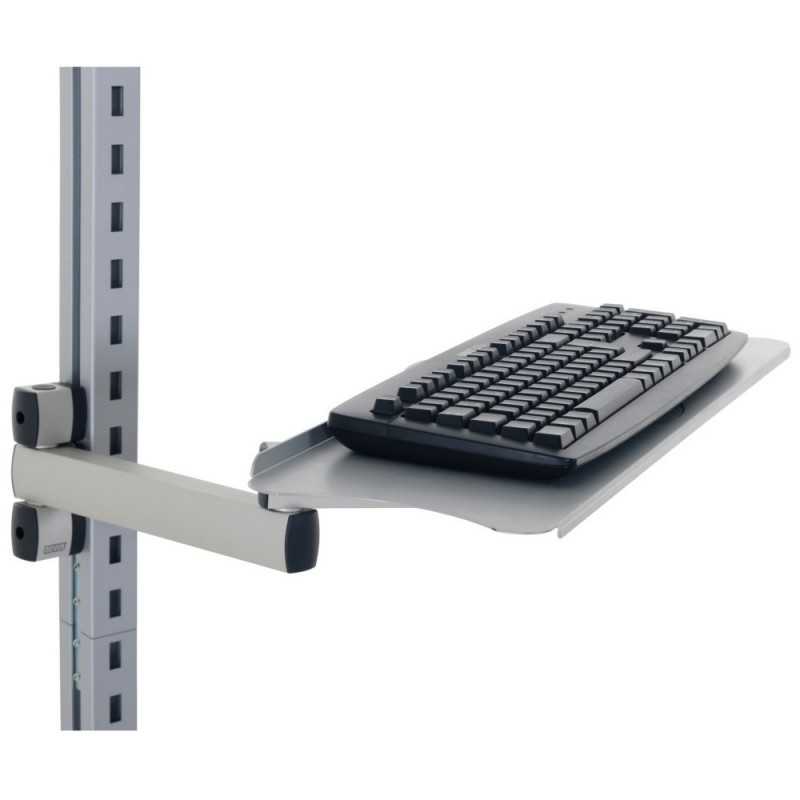 Support de clavier ergonomique réglable en hauteur et en inclinaison (noir)