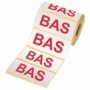 Étiquette de signalisation - BAS