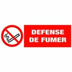 Panneau d'interdiction - DÉFENSE DE FUMER