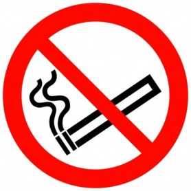 Panneau d'interdiction - DÉFENSE DE FUMER