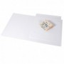 Papier thermoscellable blanc en format format 50 x 65cm