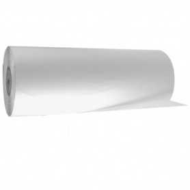 Papier thermoscellable blanc en bobine laize 35cm