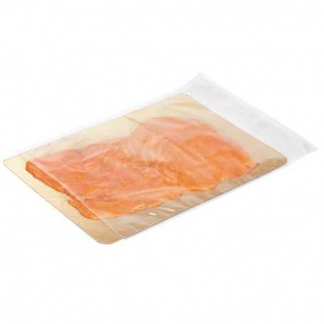 Boîte de rangement en carton rose saumon grand modèle