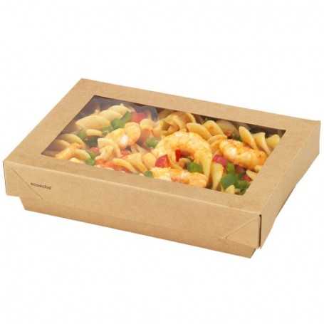 Lot De 20 Boîtes En Carton Ondulé – Dimensions 55x35x10 Cm – Kraft Havane – Résistant à L'Humidité – Pour Déménagement, Stockage