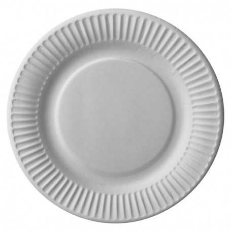 Assiette en carton RONDE 17,6cm