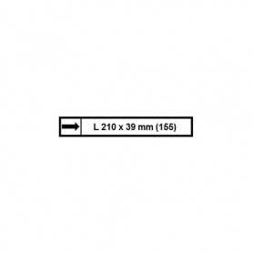 Étiquettes d'affranchissement Format 210 x 39 mm