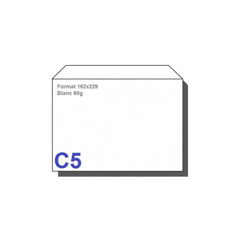 Enveloppe Argenté métallique Format C5   Lot de 100   162 mm x 229 mm 