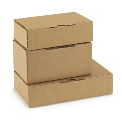 Boîte carton micro-cannelure pour plateau lunch, 42 x 28