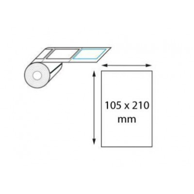 Lot De 8 Rouleaux Étiquettes Thermiques 100x150mm - 8000 Étiquettes Pour Imprimantes Industrielles