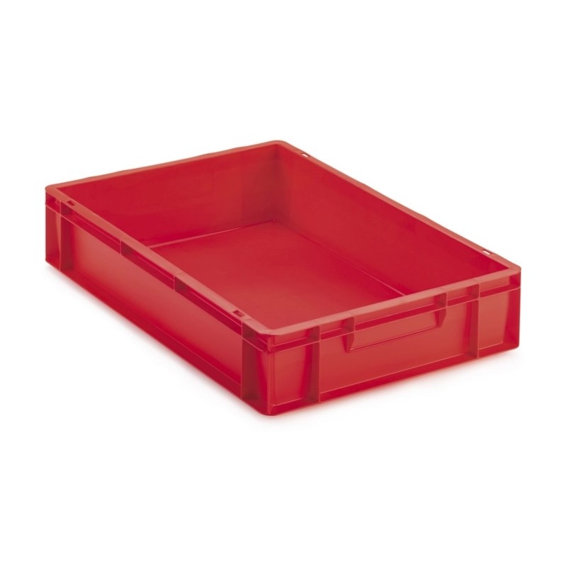 Bac plastique gerbable multi-usages norme Europe - POIGNÉES FERMÉES ...