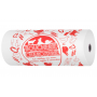 Papier imprimé paraffiné 1 face en bobine - "BOUCHERIE-CHARCUTERIE" laize 33 cm