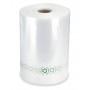 Gaine transparente en plastique recyclé 150 µ - PEBD RECYCLE 250 mm x 233 m
