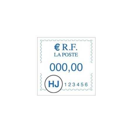 Cartouche Machine à Affranchir Satas Jet+300 Bleu