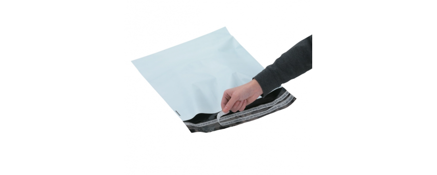 Pochette plastique opaque "aller-retour"