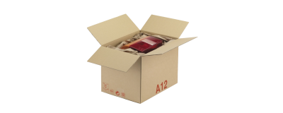 Caisse carton palettisable A  Norme LNE 4C + E