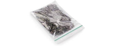 Sachet à fermeture zip recyclé 100 µ