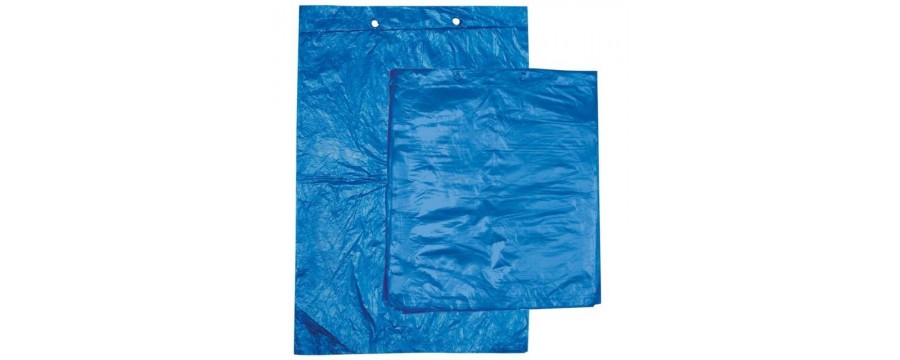 Sac plastique plat économique liassé